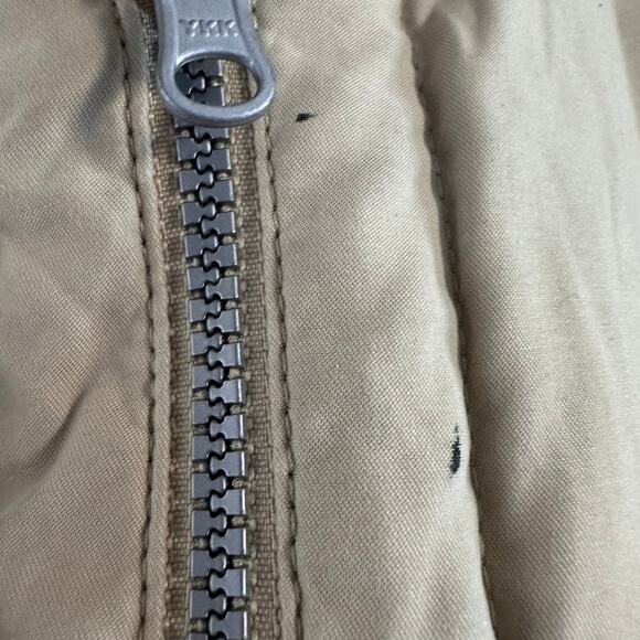 Faux Fur‎ Vest Full Zip Pockets Brown Womens Reversible Size Medium - Picture 7 of 9